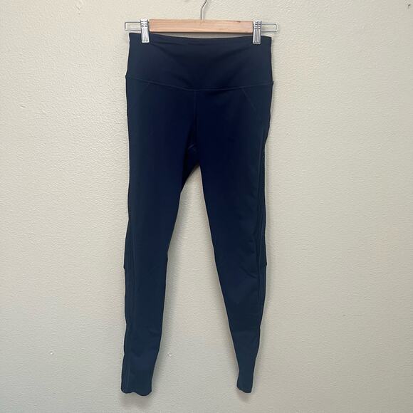 Victoria's Secret Sport Navy Blue Knockout Leggings Size S - Picture 1 of 5